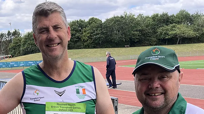 West Cork men win medals at British Transplant Games Image