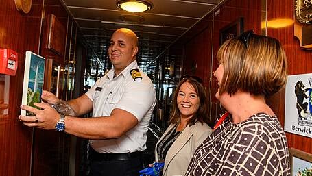 First cruise ship boost to islands and Baltimore Image