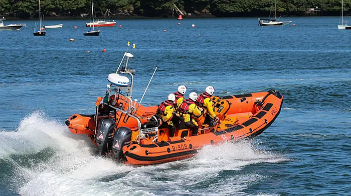 RNLI rescues two teenagers cut off by rising tide at Browns Strand, Kinsale Image