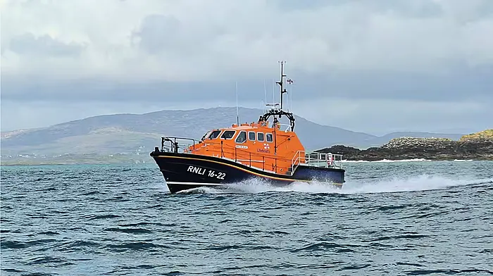 Lifeboat in rescue of 25ft yacht in trouble Image