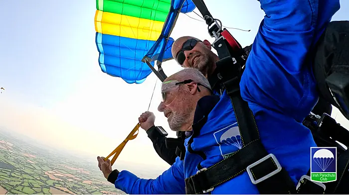 Sky’s the limit for fearless Mervyn (85) Image
