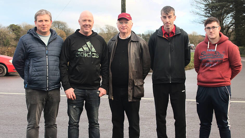 Brendan and Denis rule on the Marsh Road Image