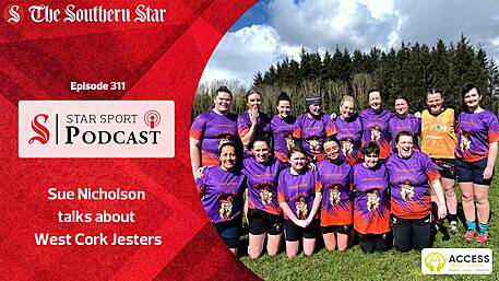 Sue Nicholson talks about West Cork Jesters; Sports Star Awards Preview Image