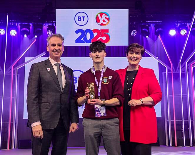 BREAKING: Bandon student Tomás Markey wins individual award at 61st BT Young Scientist of the Year Image