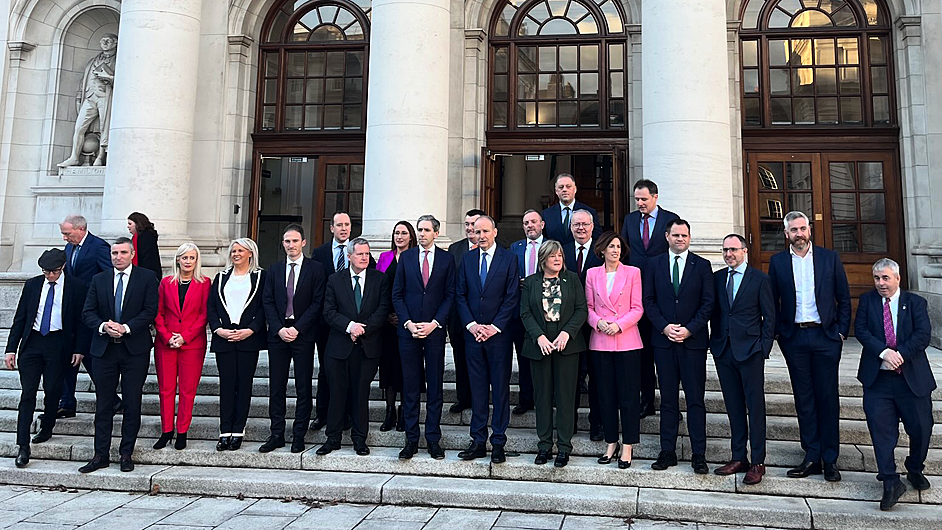 Christopher O’Sullivan and Michael Moynihan are junior ministers Image