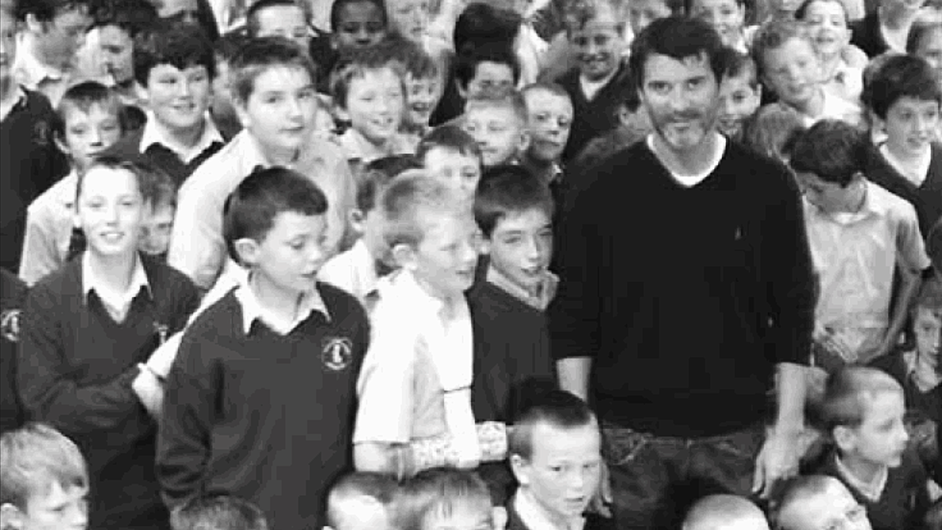 THROWBACK: When Roy Keane visited a Bantry School Image