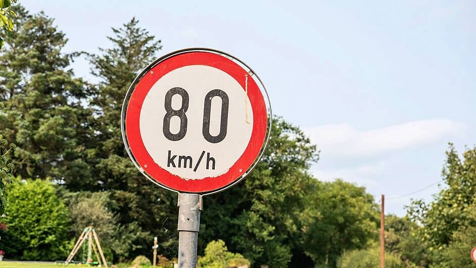 New speed limits come into effect this Friday Image