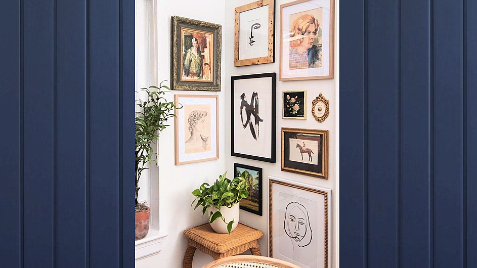 INTERIORS: Create your own art gallery wall Image