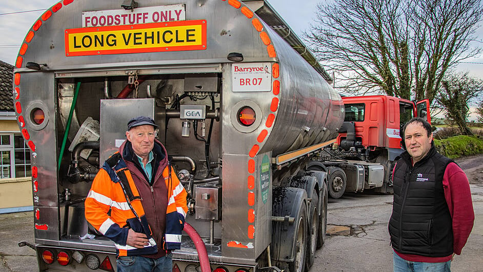 Seamus O'Donovan's 45 years of dedicated milk collection for Barryroe Co-op Image