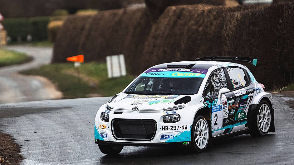 Keith Cronin in upbeat form after second-place finish in BRC series opener Image