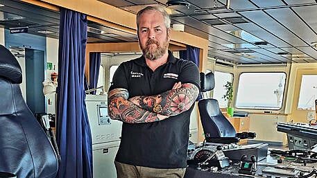 Courtmacsherry Captain Mark Maguire's videos are demystify the shipping industry Image