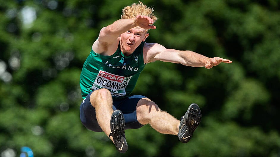 Diarmuid O’Connor breaks national indoor heptathlon record Image