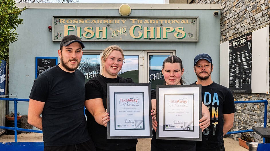 Rosscarbery chipper wins takeaway awards Image