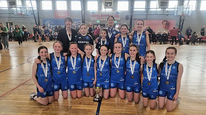 Terrific county treble for Bantry basketball Image