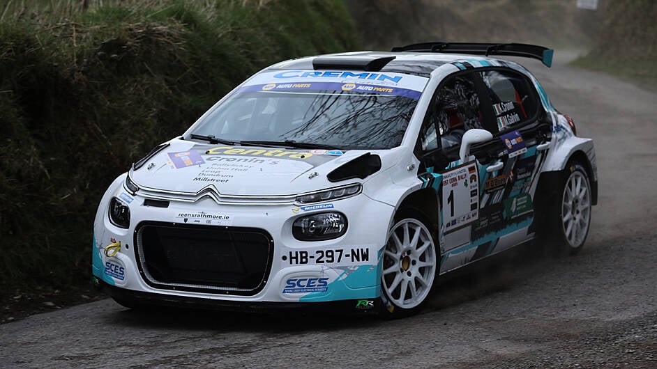 Keith Cronin takes early lead in West Cork Rally Image