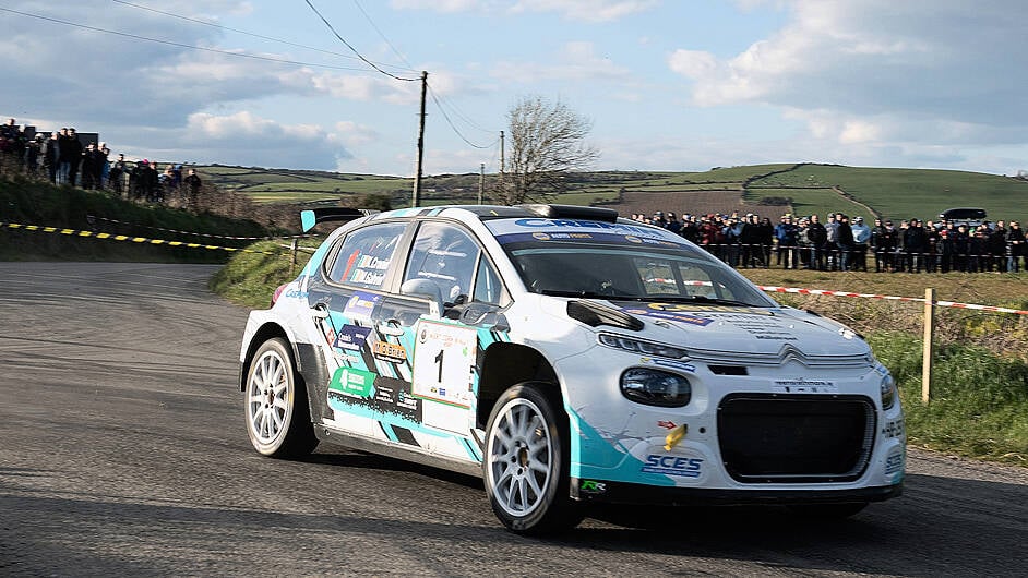 Keith Cronin leads the way heading into final day of Clonakilty Park Hotel West Cork Rally Image