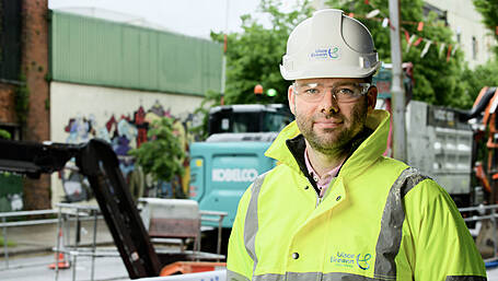 Uisce Éireann milestone on Wastewater Treatment Plant Image