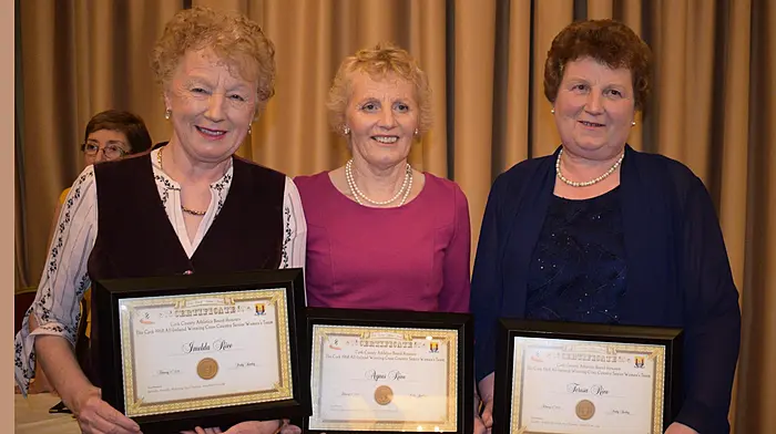 The Flying Rices from Tracton Athletic Club put Cork women on the national athletics map Image
