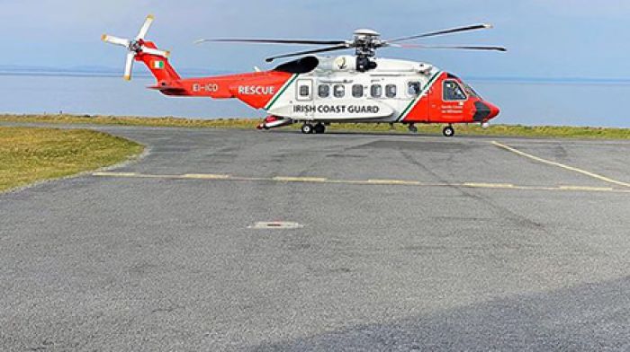 Fisherman airlifted from vessel off Mizen Head this afternoon Image
