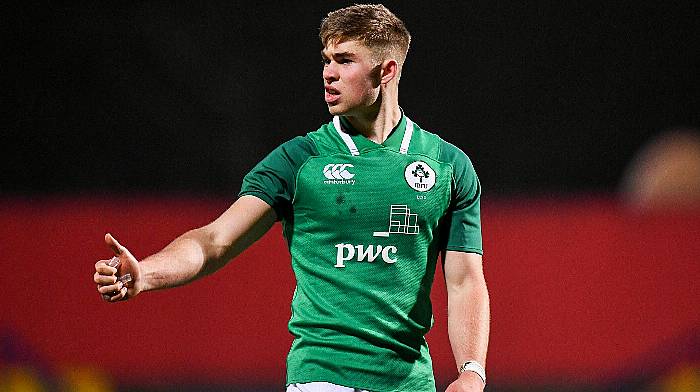 Ireland U20 rugby star Jack Crowley feels flexibility helped him improve Image