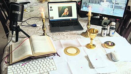 ‘The door of the internet church has swung open’ Image