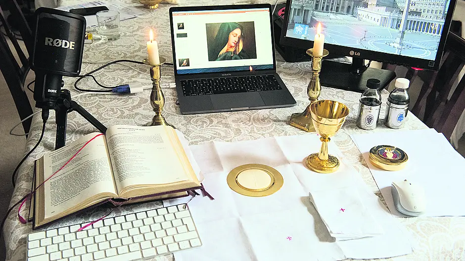 ‘The door of the internet church has swung open’ Image