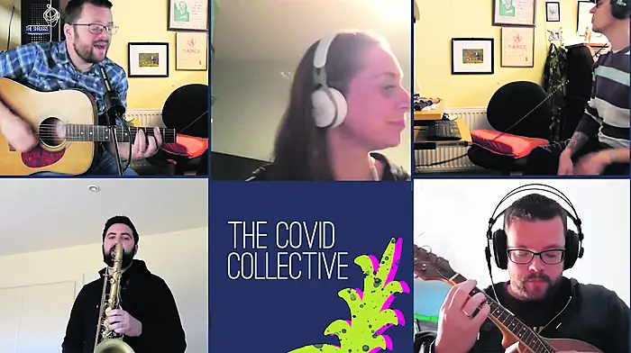 ‘Shrugging’ off cabin fever with Covid Collective Image