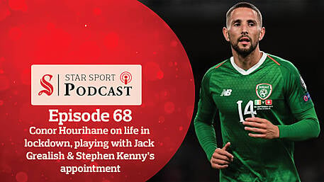 PODCAST: Conor Hourihane on life in lockdown, playing with Jack Grealish & Stephen Kenny's appointment Image