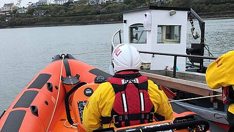Kinsale RNLI Save Life of Local Fisherman Image
