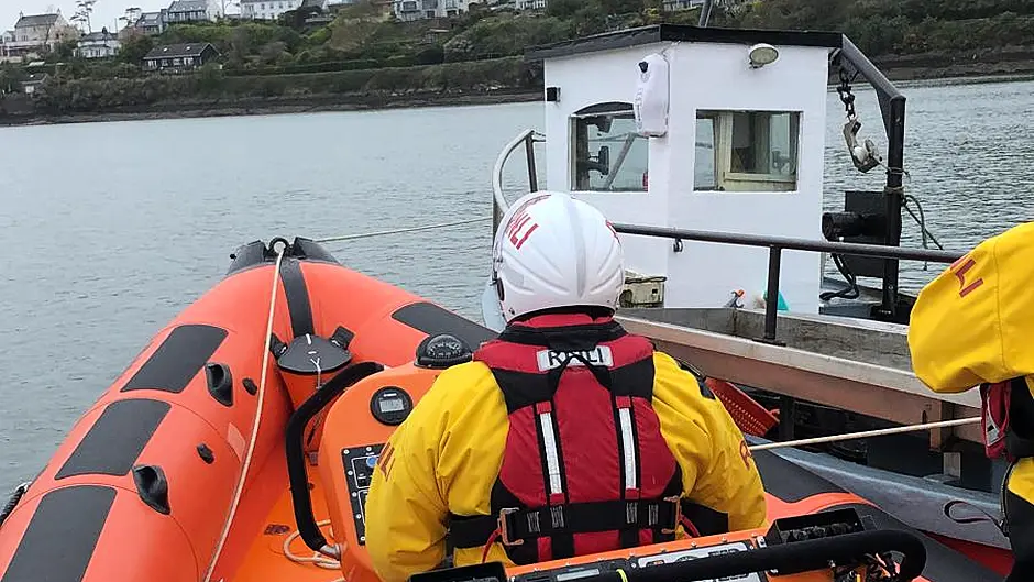Kinsale RNLI Save Life of Local Fisherman Image