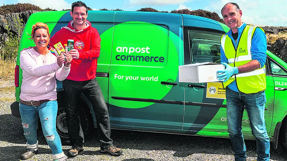 Chocolate and beer for Yorkie and Mazzy in lay-by lockdown Image