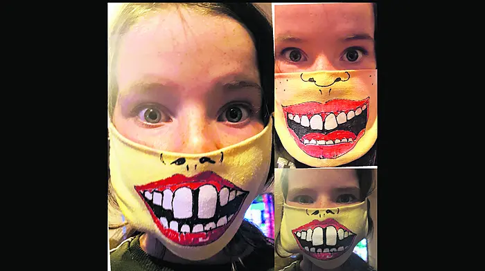 Sharon Rose’s madcap masks! Image