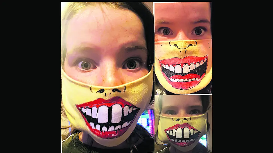 Sharon Rose’s madcap masks! Image
