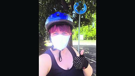 Skibb woman is finally enjoying the great outdoors in Italy again Image
