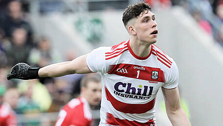 ‘Whoever is Cork’s football goalkeeper this season will need to vary his deliveries’ Image