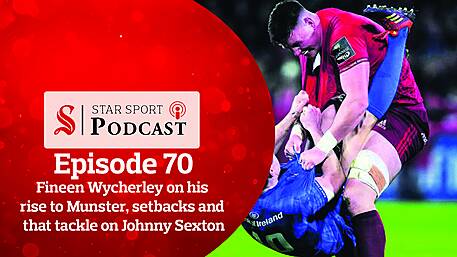 PODCAST: Munster's Fineen Wycherley on his rugby journey so far, setbacks and that tackle on Johnny Sexton Image