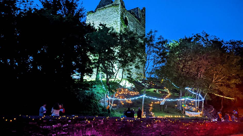 Ballinacarriga lit up spectacularly for a number of worthy causes Image