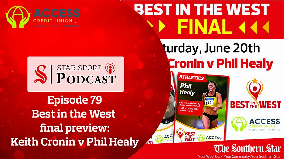 PODCAST: Best in the West final preview - Keith Cronin v Phil Healy Image