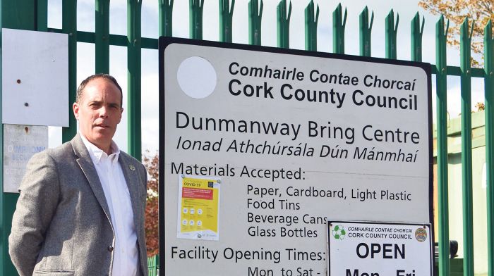 Stuffing dirty nappies into cornflakes boxes left at Dunmanway bring site condemned Image