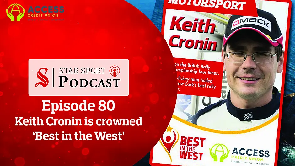 PODCAST: Keith Cronin is crowned ‘Best in the West’ Image