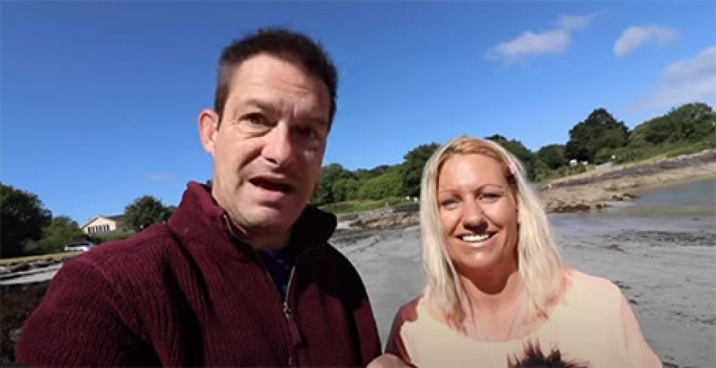 Campervan couple Dan and Mazzy are thrilled with their trip on the Mizen Image