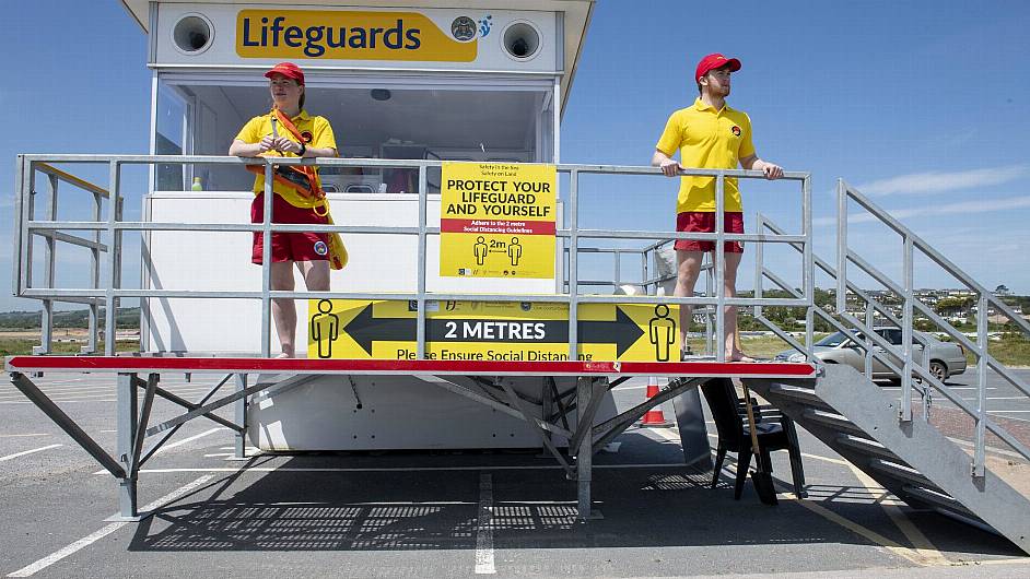 A message from the Cork beach lifeguard team Image