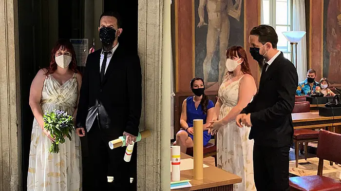 Celebrating a dream Italian wedding – at a safe distance Image