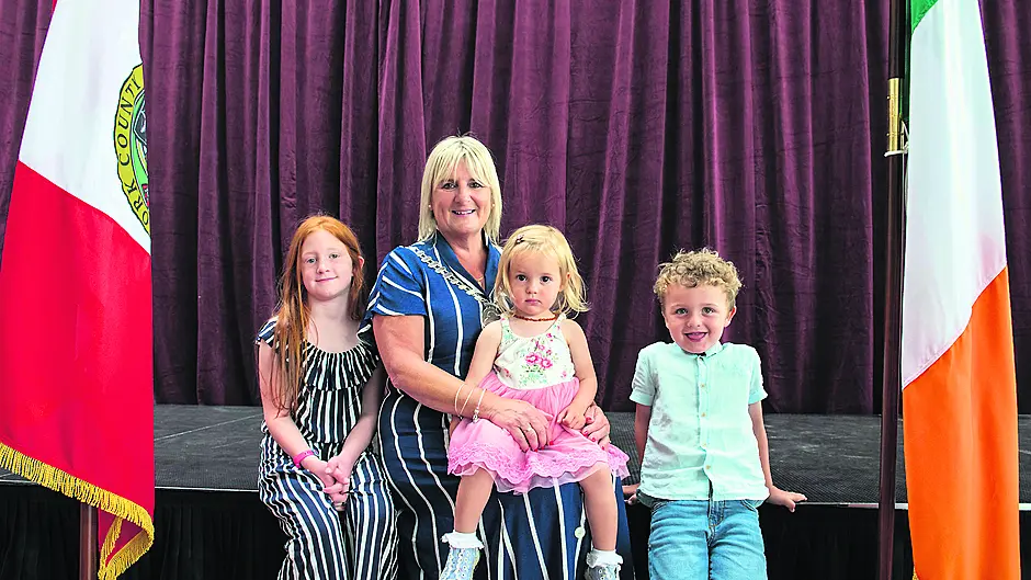 Mary and Joe pledge to work as a team for the good of the county Image