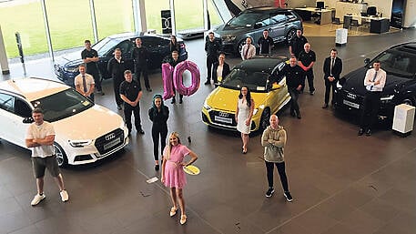 Audi Cork celebrates 10th birthday Image