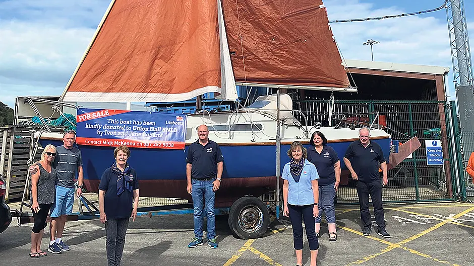 Ivon and Jane’s generous gift of a boat to the RNLI Image