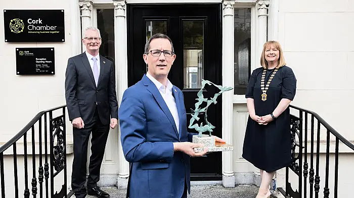 Cork Chamber: New government has the potential to build legacy Image