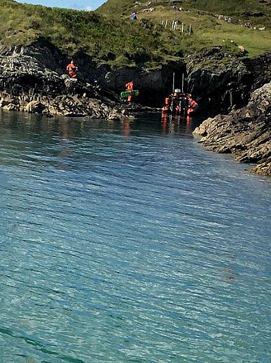 Emergency services tasked as teen falls into island cave Image