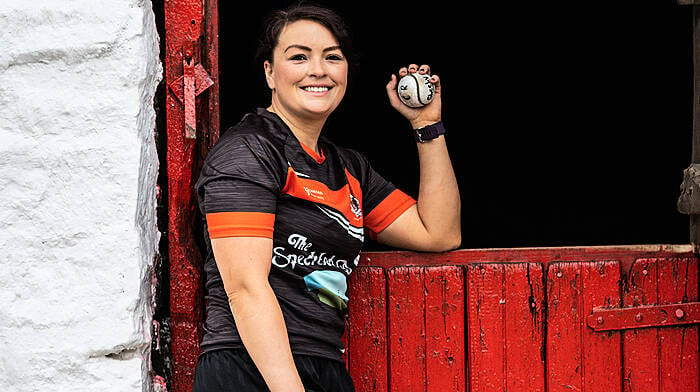 WEST CORK MINUTE: Courcey Rovers’ Christine O’Neill is looking forward to the next sing-song in Mary O’Donovan’s Bar Image