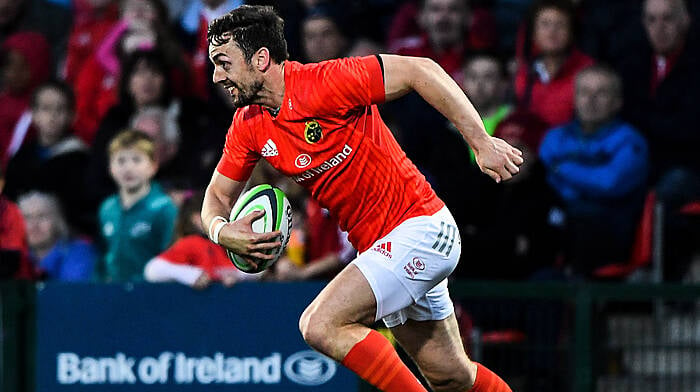 Munster rugby star Darren Sweetnam is ready to fly again after injury troubles Image